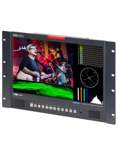 DataVideo TLM-170KR pantalla para PC 43,2 cm (17") 3840 x 2160 Pixeles LCD Negro