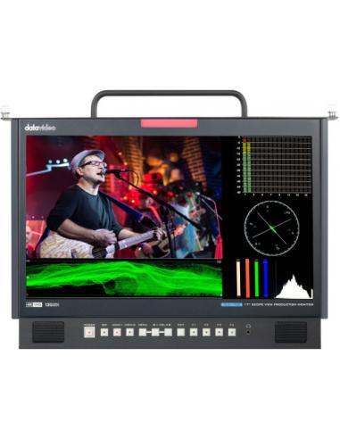 DataVideo TLM-170KM pantalla para PC 43,2 cm (17") 3840 x 2160 Pixeles LCD Negro
