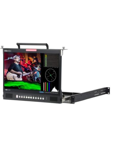 DataVideo TLM-170KM pantalla para PC 43,2 cm (17") 3840 x 2160 Pixeles LCD Negro