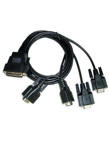DataVideo CB-28 cable paralelo Negro