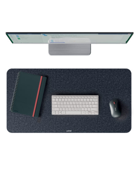 ALFOMBRILLA DE SOBREMESA DE FIELTRO 70 X 36 CM, GRIS LEITZ 53830089