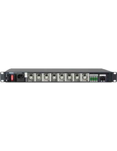 DataVideo PD-6A unidad de distribución de energía (PDU) 1U Negro