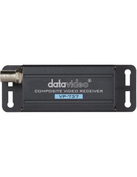 DataVideo VP-737 Transmisor y receptor de señales AV Negro