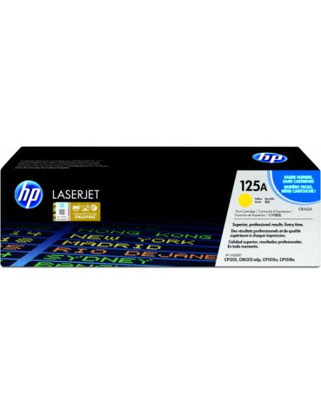 HP 125A TONER HP125A AMARILLO (CB542A)