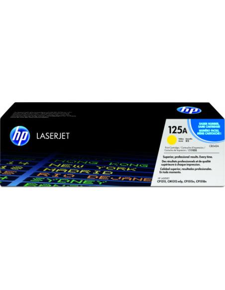 HP 125A TONER HP125A AMARILLO (CB542A)