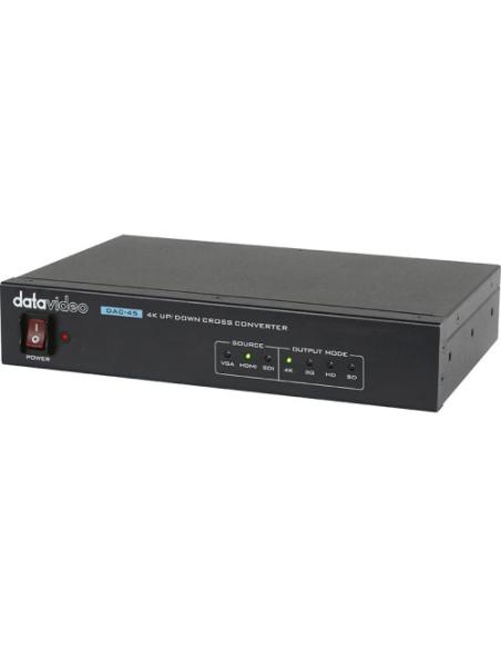 DataVideo DAC-45 Conversor de vídeo activo 3840 x 2160, -