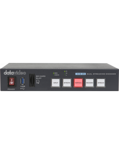 DataVideo NVS-35 Negro