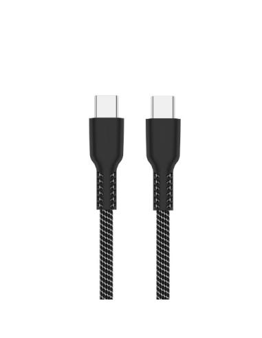 Ewent EC1088 cable USB USB 2.0 1 m USB C Negro, Blanco