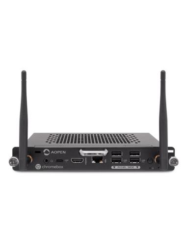 AOPEN OPS Chromebox Procesador Intel Core i3-1315U 8G RAM 256GB SSD M.2 NVME Sistema Operativo Chrome OS KIT WIFI & BT Incluido 