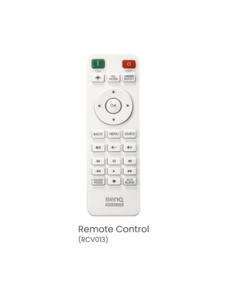 BenQ TK710 Proyector de alcance estándar 3200 lúmenes ANSI DLP UHD 4K (3840x2160) 3D Negro, Blanco