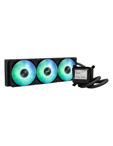 SISTEMA DE REFRIGERACION LIQUIDA ASUS PARA CPU MAX GAMING LC 360 ARGB LCD (WHITE BOX)