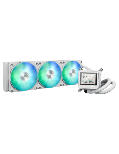 SISTEMA DE REFRIGERACION LIQUIDA ASUS PARA CPU MAX GAMING LC 360 ARGB LCD WHITE (WHITE BOX)