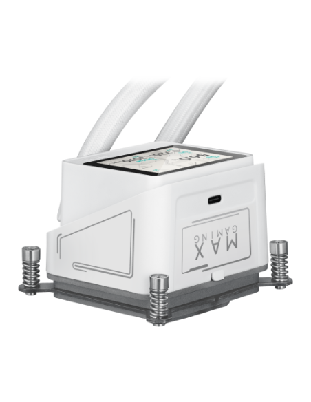 SISTEMA DE REFRIGERACION LIQUIDA ASUS PARA CPU MAX GAMING LC 360 ARGB LCD WHITE (WHITE BOX)