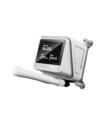 SISTEMA DE REFRIGERACION LIQUIDA ASUS PARA CPU MAX GAMING LC 360 ARGB LCD WHITE (WHITE BOX)