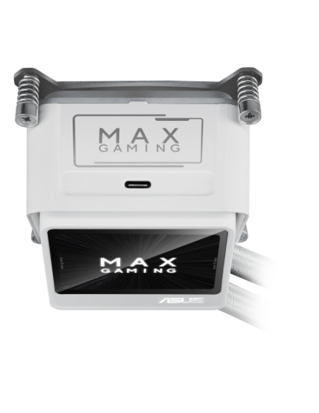 SISTEMA DE REFRIGERACION LIQUIDA ASUS PARA CPU MAX GAMING LC 360 ARGB LCD WHITE (WHITE BOX)