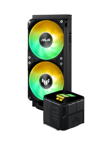 ASUS TUF GAMING LC III 240 ARGB Procesador Sistema de refrigeración líquida todo en uno 12 cm Negro