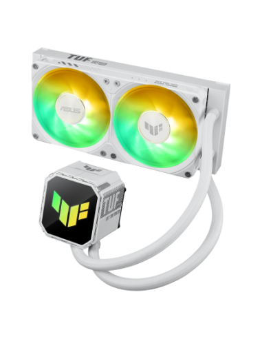 ASUS TUF GAMING LC III 240 ARGB WHT Procesador Sistema de refrigeración líquida todo en uno 12 cm Blanco