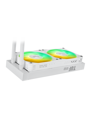 ASUS TUF GAMING LC III 240 ARGB WHT Procesador Sistema de refrigeración líquida todo en uno 12 cm Blanco