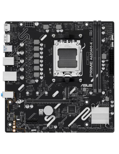 PLACA ASUS PRIME A620AM-K,AMD,AM5,A620A,2DDR5,128GB,DP+HDMI,GBLAN,4SATA6+M.2,GBLAN,5USB3.2,MATX