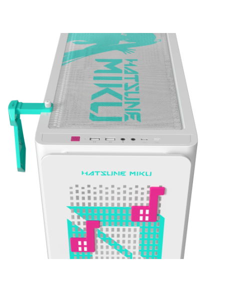 ASUS A23 Hatsune Miku Edition Turquesa, Blanco