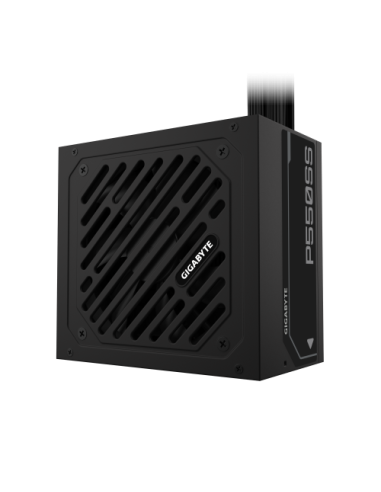 GIGABYTE P550SS Fuente de Alimentación - PCIe 5.0, 80 PLUS Silver, Ventilador de 120 mm, Compatible con ATX 3.0, Enchufe EU