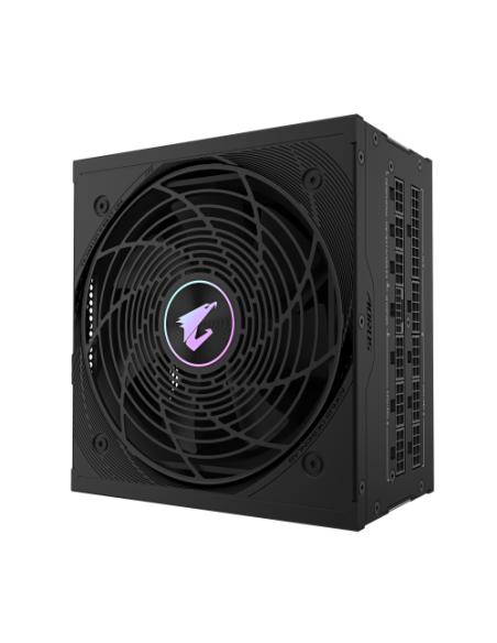 GIGABYTE AORUS ELITE P1000W ICE Fuente de Alimentación - PCIe 5.0, 80 PLUS Platinum, Diseño completamente modular, Ventilador de