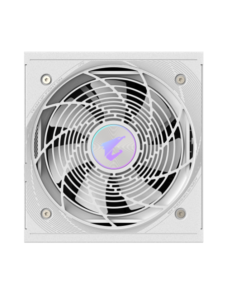 GIGABYTE AORUS ELITE P1000W ICE Fuente de Alimentación - PCIe 5.0, 80 PLUS Platinum, Diseño completamente modular, Ventilador de