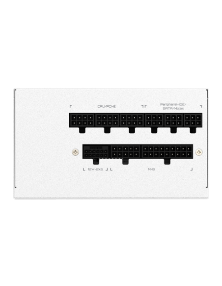 GIGABYTE UD850GM PG5 V2 ICE unidad de fuente de alimentación 850 W 20+4 pin ATX ATX Blanco