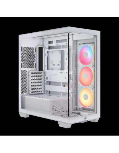 Corsair Midi Tower 3500X LXR LINK TG Blanco