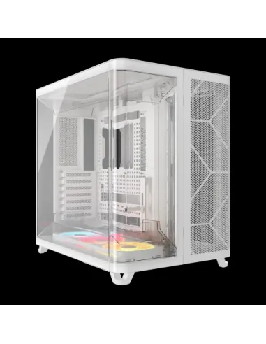 Corsair AIR 5400 LX-R RGB iCUE LINK Midi Tower Blanco