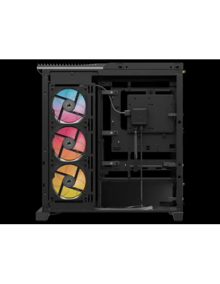 Corsair 4500X LX-R RGB Tempered Glass Mid-Tower, Black Midi Tower Negro