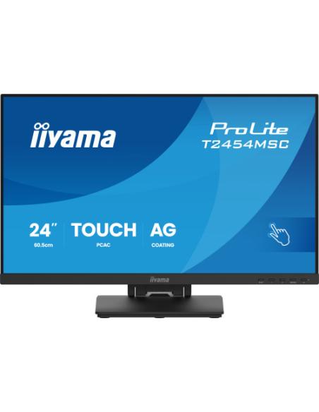 MONITOR IIYAMA PROLITE T2454MSC-B1AG, 60,5 CM (23.8"), 1920 X 1080 PIXELES, FULL HD, LED, 4 MS, NEGRO