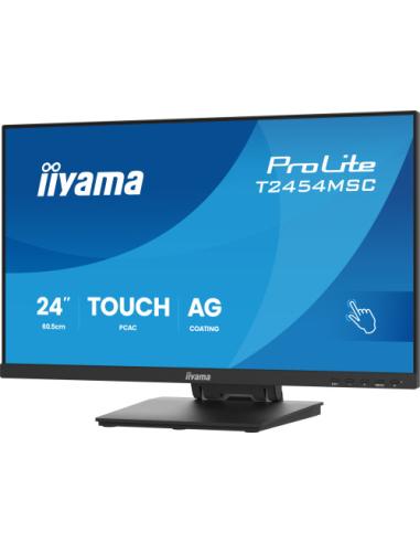 MONITOR IIYAMA PROLITE T2454MSC-B1AG, 60,5 CM (23.8"), 1920 X 1080 PIXELES, FULL HD, LED, 4 MS, NEGRO