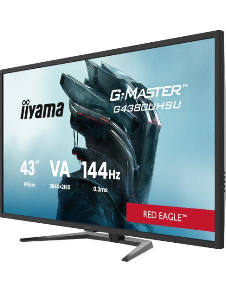 MONITOR IIYAMA, 42,5 PULGADAS G-MASTER G4380UHSU-B1 PANTALLA PARA PC 108 CM 3840 x 2160 PIXELES 4K ULTRA HD LED NEGRO