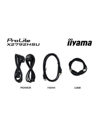 MONITOR IIYAMA, 27 PULGADAS, PROLITE, IPS PANEL TECHNOLOGY, 1920X1080, 120HZ, MATE NEGRO