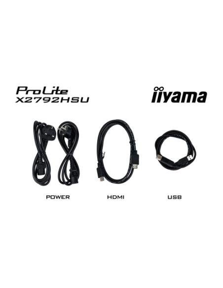 MONITOR IIYAMA, 27 PULGADAS, PROLITE, IPS PANEL TECHNOLOGY, 1920X1080, 120HZ, MATE NEGRO