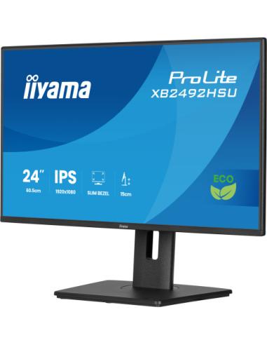 MONITOR IYAMA PROLITE XB2492HSU-B1, 61 CM (24"), 1080 X 1920 PIXELES, QUAD HD, LED, 3 MS, NEGRO