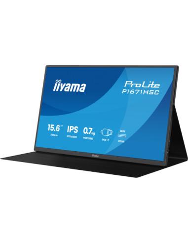 MONITOR IIYAMA IPS, PORTABLE, 2X C (VIDEO), 1XMHDMI