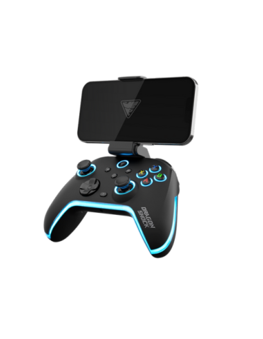 Dragonshock Aurora Plus Negro Bluetooth/RF/USB Gamepad Analógico/Digital Android, PC, Playstation 3, iOS