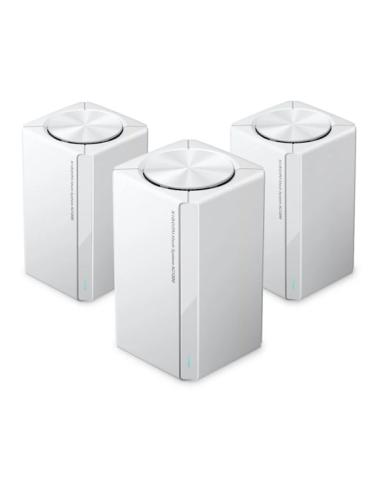 ROUTER XIAOMI AC1200 SISTEMA MESH DUAL BAND / PACK 3 UNIDADES / 1200 Mbps / 2.4 Ghz - 5.0 Ghz / 2 x RJ45 / SISTEMA WI-FI - MALLA