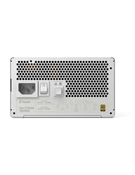FRACTAL DESIGN FUENTE DE ALIMENTACION ION 3 80+ GOLD BLANCA (FD-P-IA3G-101)
