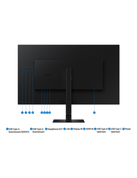 Samsung S80UD pantalla para PC 94 cm (37") 3840 x 2160 Pixeles 4K Ultra HD LCD Negro
