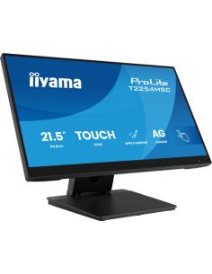 IIYAMA MONITOR, 21,5 PULGADAS T2254MSC-B2AG, 54,6 CM, 1920 x 1080 PIXELES, FULL HD, LED, 4 MS, NEGRO