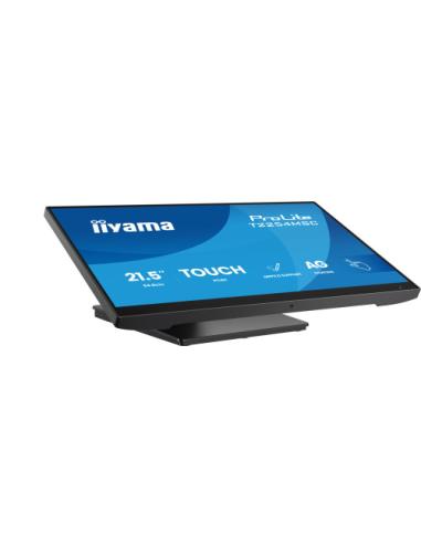 IIYAMA MONITOR, 21,5 PULGADAS T2254MSC-B2AG, 54,6 CM, 1920 x 1080 PIXELES, FULL HD, LED, 4 MS, NEGRO