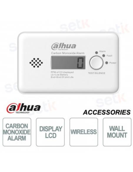 (DHI-HY-GC21B-W2(868)) DAHUA ALARMAS DETECTOR DE MONOXIDO DE CARBONO VIA RADIO