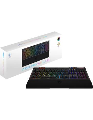TECLADO MSI STRIKE PRO WIRELESS SILENT ES