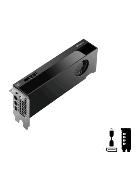 VGA PNY RTX PRO 4000 SFF BLACKWELL OEM,NV,GDDR6,16GB,128BIT,4XMINIDP 1.4,LOW PROFILE BRACKET INCLUIDO (VCNRTXPRO4000LP-SB)