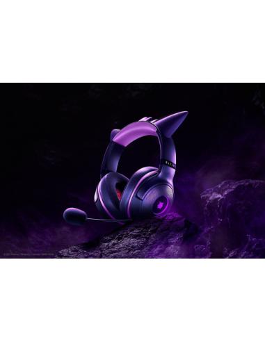 Razer Kraken Kitty V2 - Pokemon Gengar Ed. Auriculares Alámbrico Diadema Juego USB tipo A Rosa