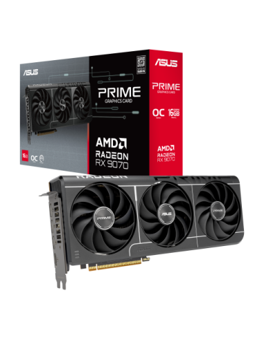 ASUS Prime -RX9070-O16G-EVO AMD Radeon RX 9070 16 GB GDDR6