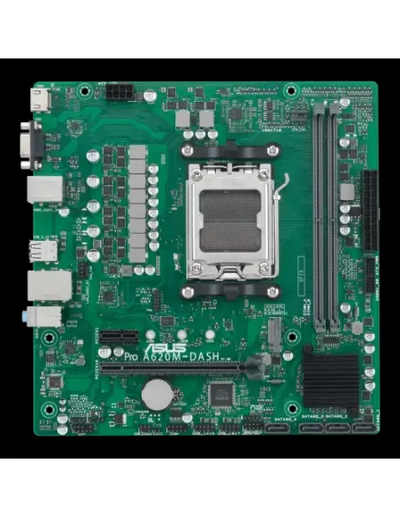 ASUS PRO A620M-DASH-CSM AMD A620 Zócalo AM5 micro ATX